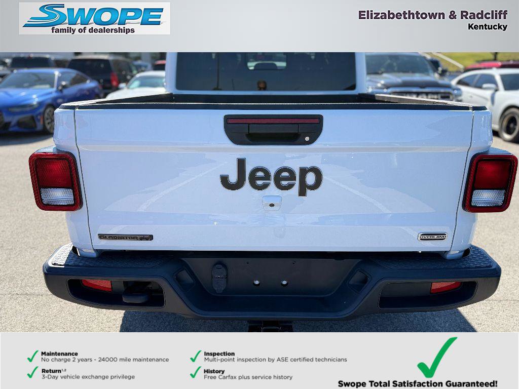 Certified 2021 Jeep Gladiator Overland w/ Popular Equipment Package image 4