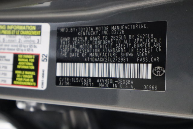 Used 2026 Toyota Camry SE FWD image 38