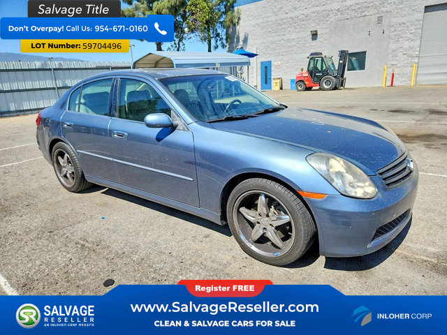 Used 2006 INFINITI G35 Sedan w/ (P03) Premium Pkg C RWD image 5