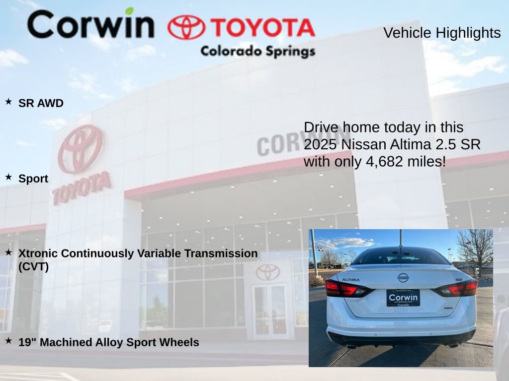 Used 2025 Nissan Altima 2.5 SR image 7