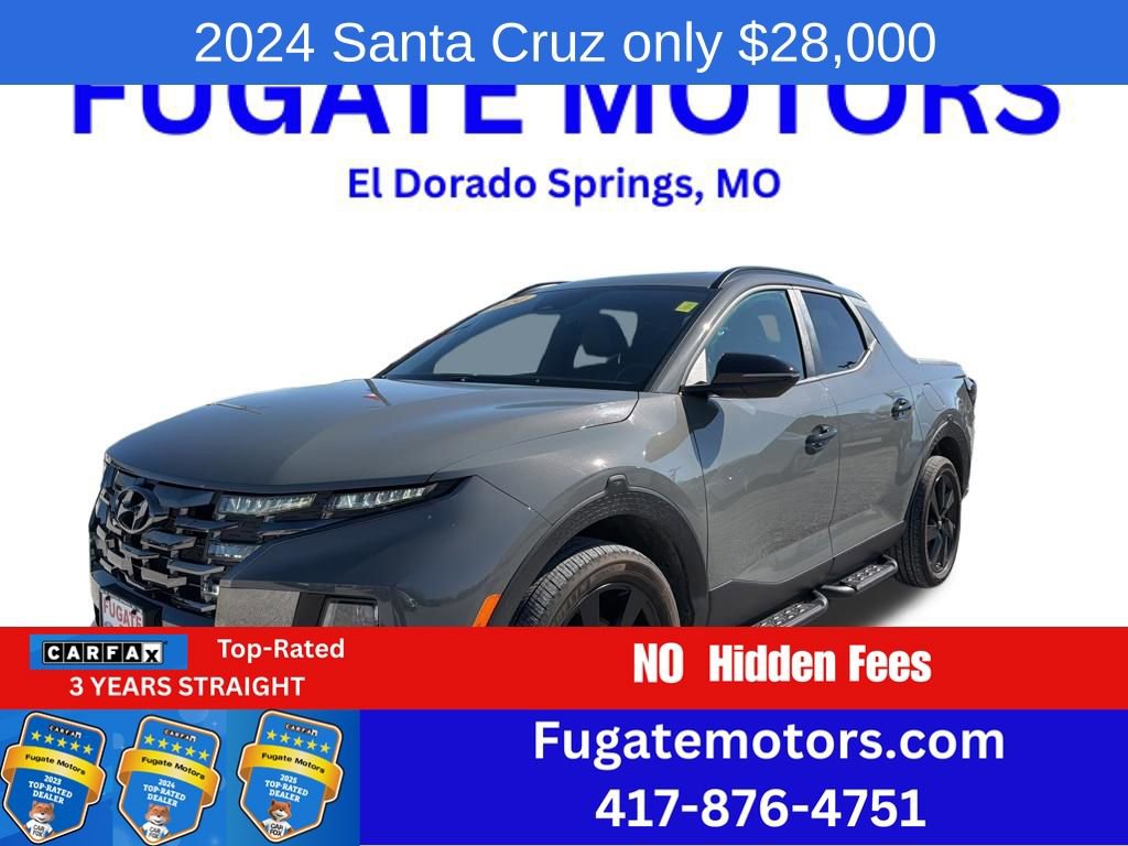 Used 2024 Hyundai Santa Cruz Night