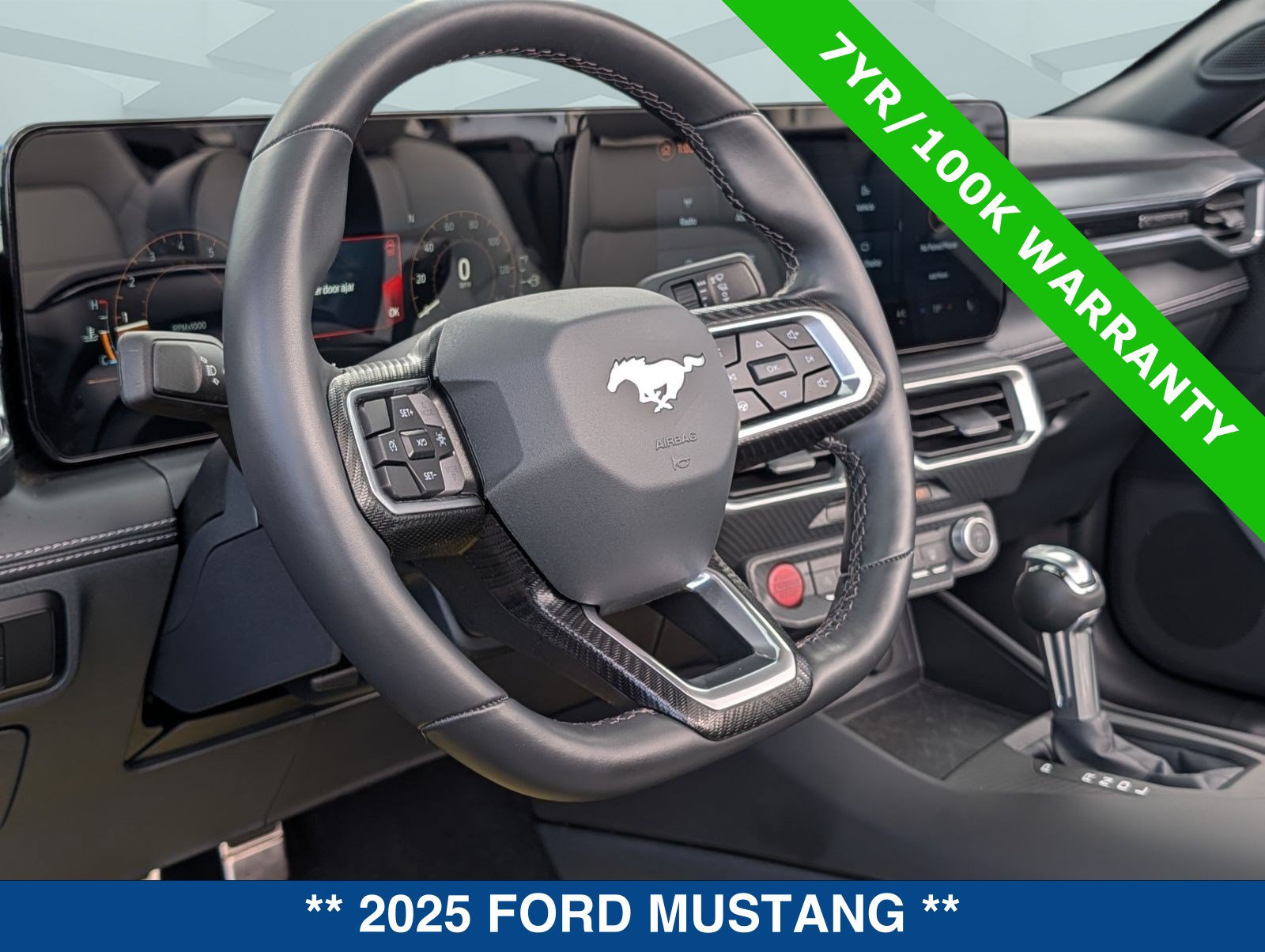 Used 2025 Ford Mustang Premium w/ Wheel & Stripe Package RWD image 18