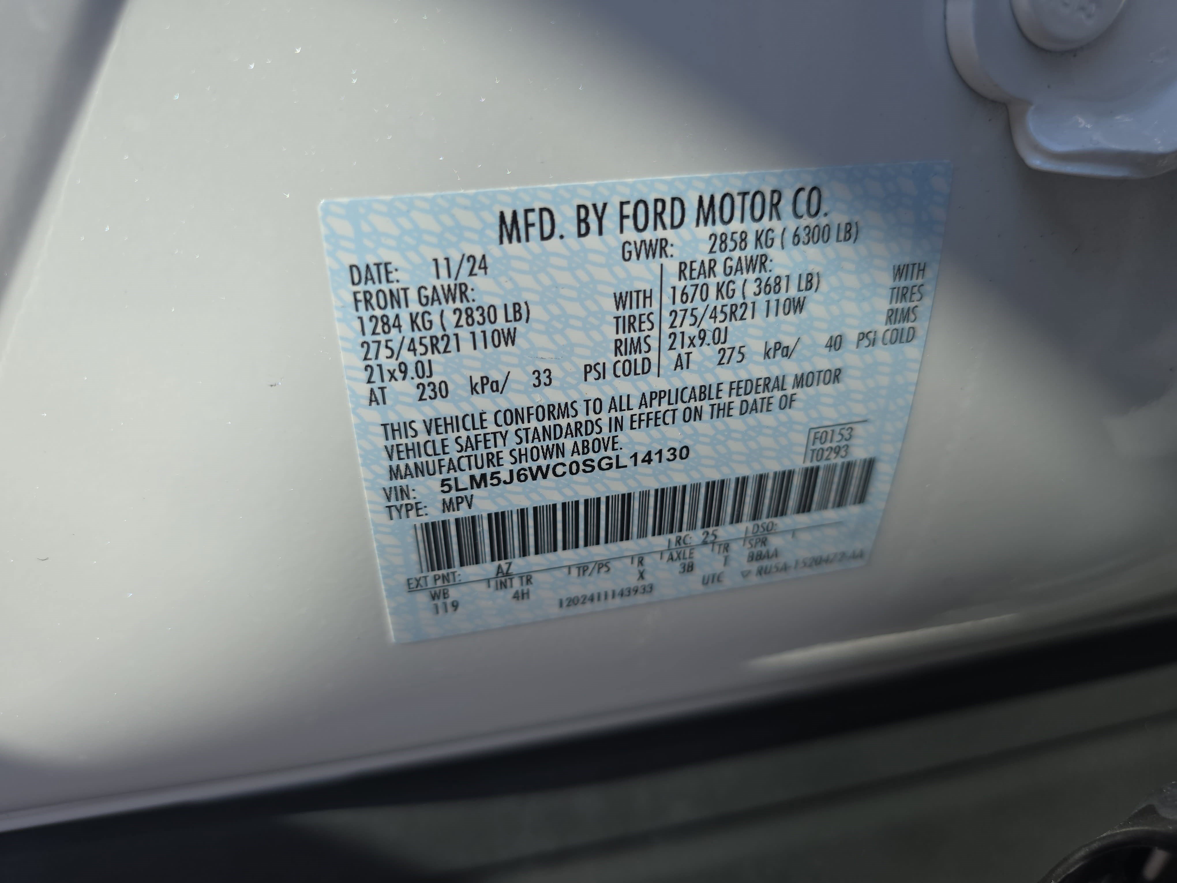 Used 2025 Lincoln Aviator 2WD image 35