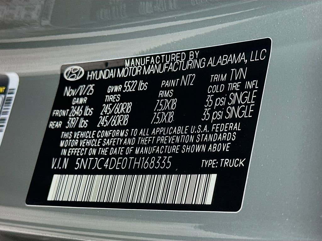 New 2026 Hyundai Santa Cruz SEL image 23