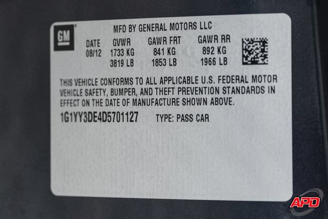 Used 2013 Chevrolet Corvette 427 w/ 1SB Preferred Equipment Group RWD image 77