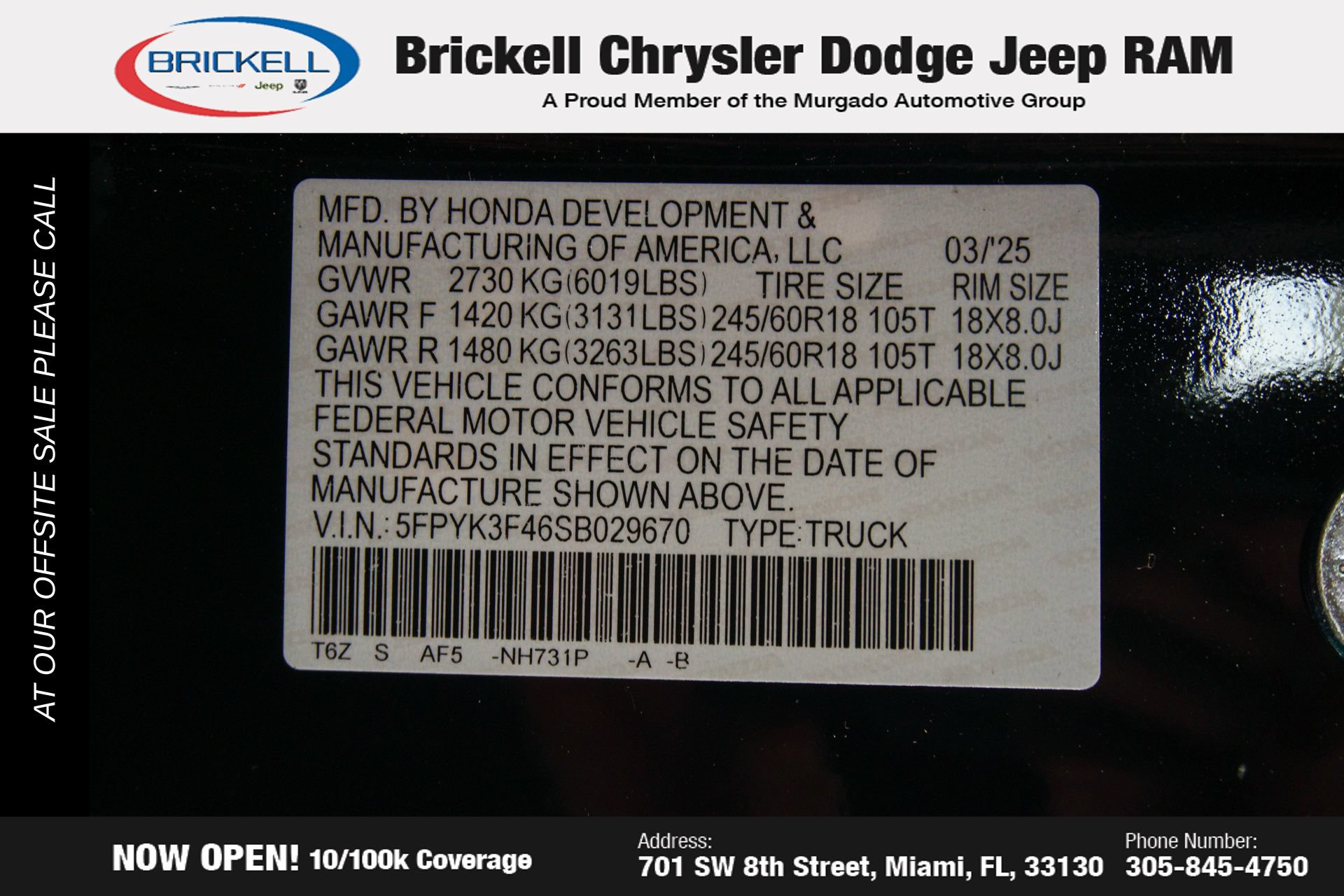 Used 2025 Honda Ridgeline RTL+ image 39