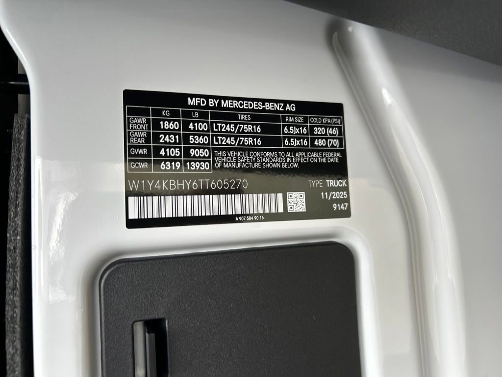 New 2026 Mercedes-Benz Sprinter 144 Cargo image 27