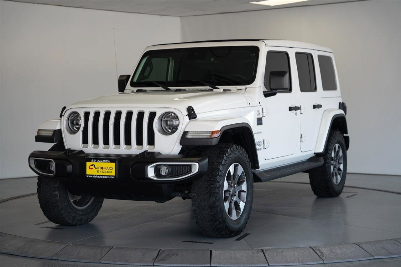 Used 2021 Jeep Wrangler Unlimited Sahara AWD/4WD image 3