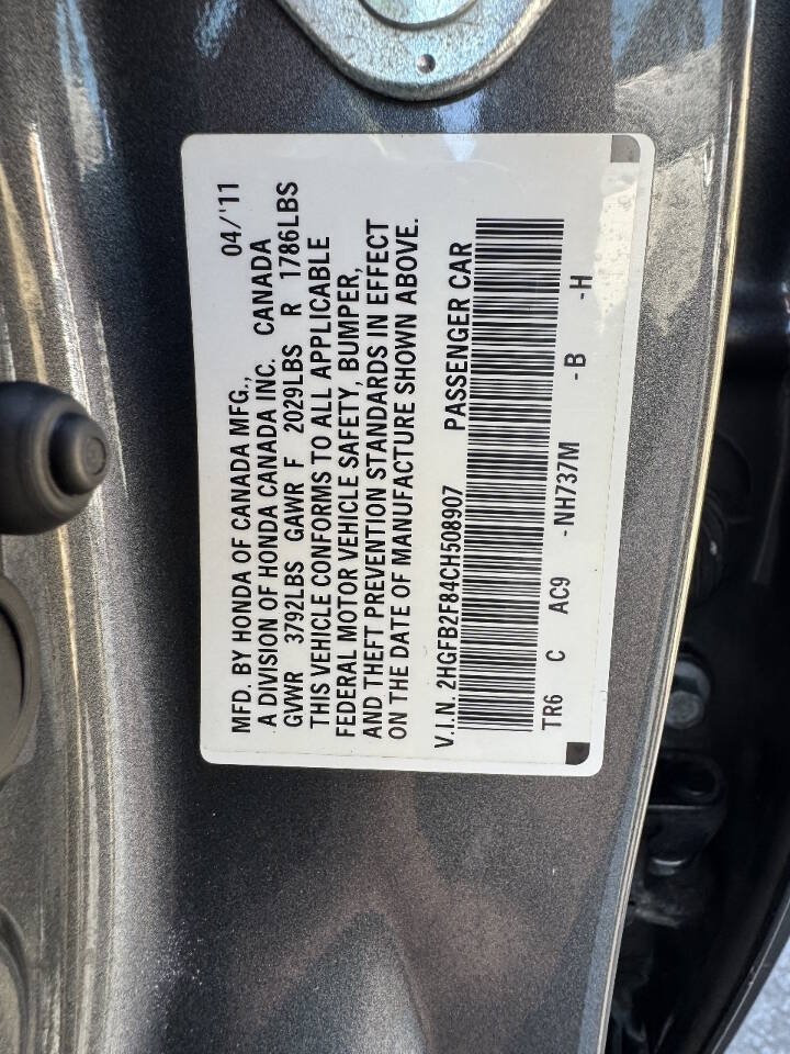 Used 2012 Honda Civic EX image 27