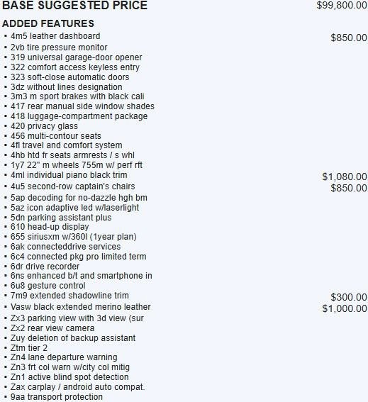 Used 2022 BMW X7 M50i w/ Dynamic Handling Package image 4