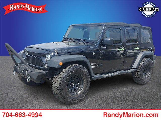 Used 2017 Jeep Wrangler Unlimited Sport w/ Quick Order Package 24S video 1