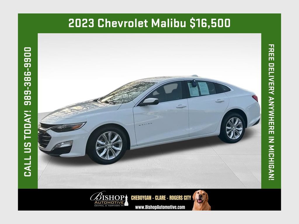 Used 2023 Chevrolet Malibu LT FWD image 1