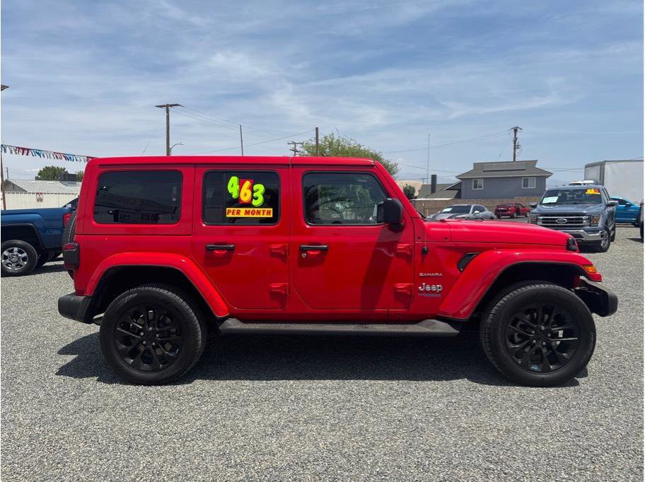 Used 2022 Jeep Wrangler Unlimited Sahara w/ Cold Weather Group AWD/4WD image 4