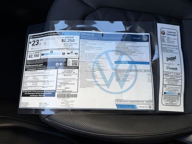 New 2026 Volkswagen Atlas SE image 32