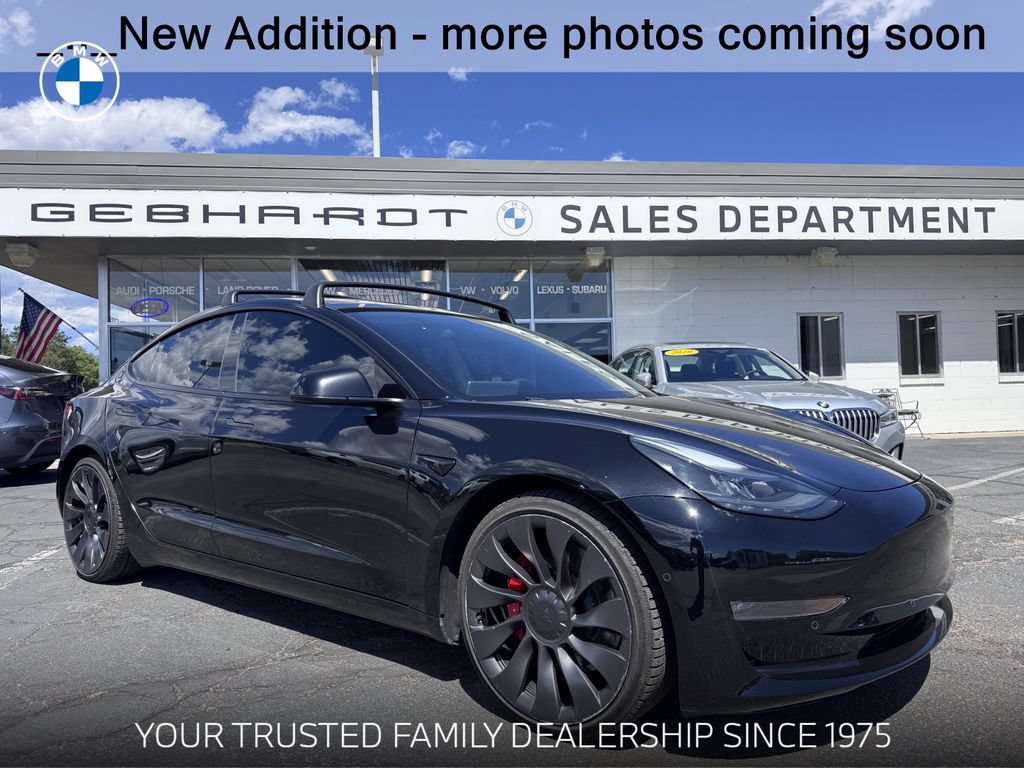 Used 2021 Tesla Model 3 Performance AWD/4WD image 1