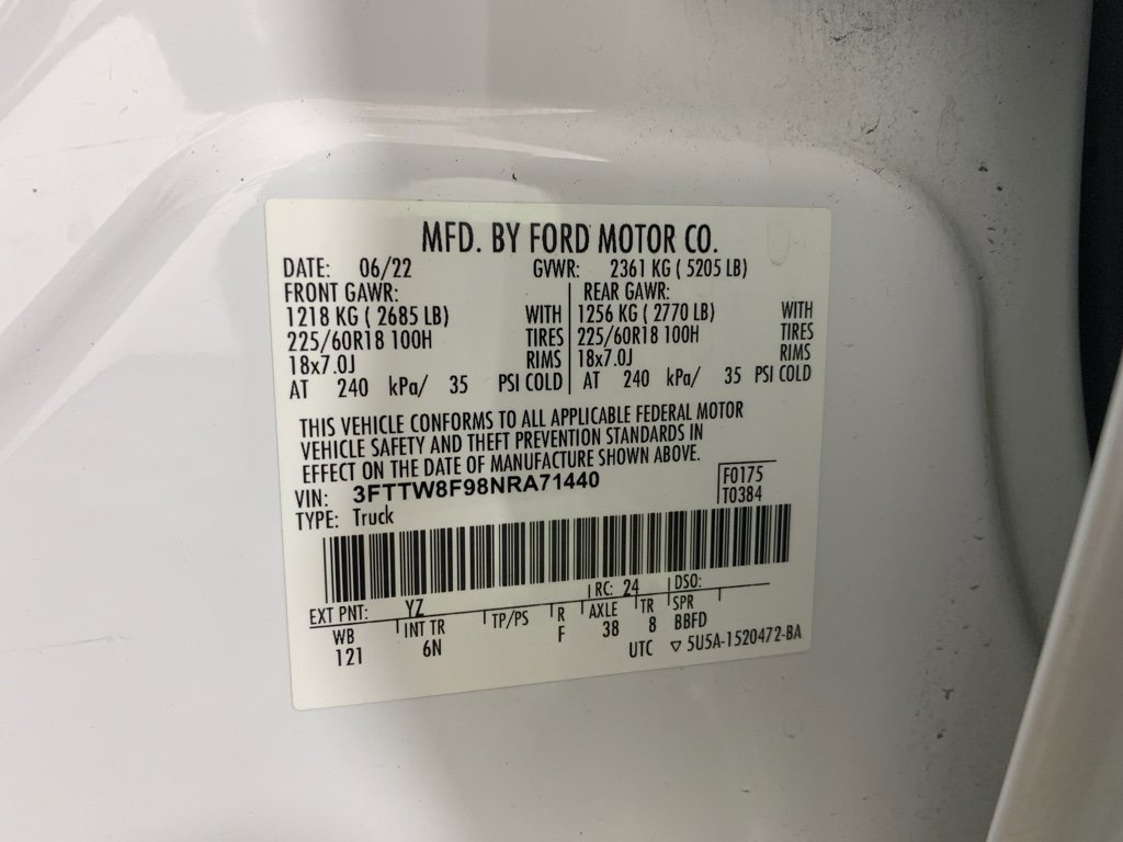 Used 2022 Ford Maverick Lariat w/ Lariat Luxury Package image 12