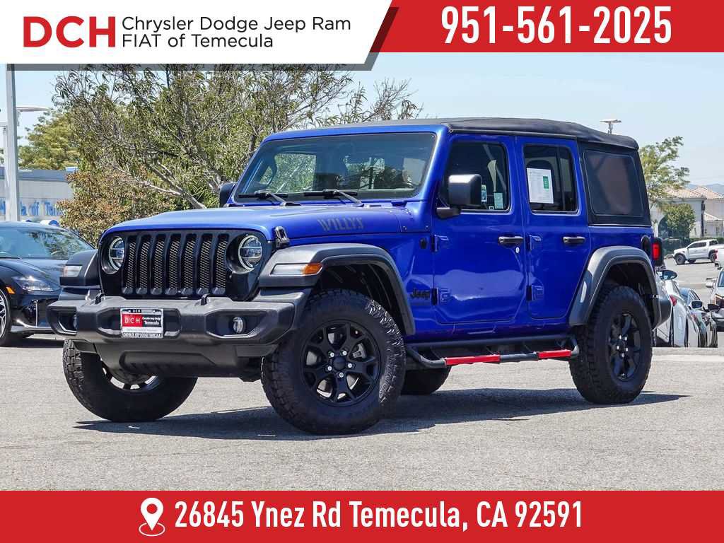 Certified 2020 Jeep Wrangler Unlimited Sport