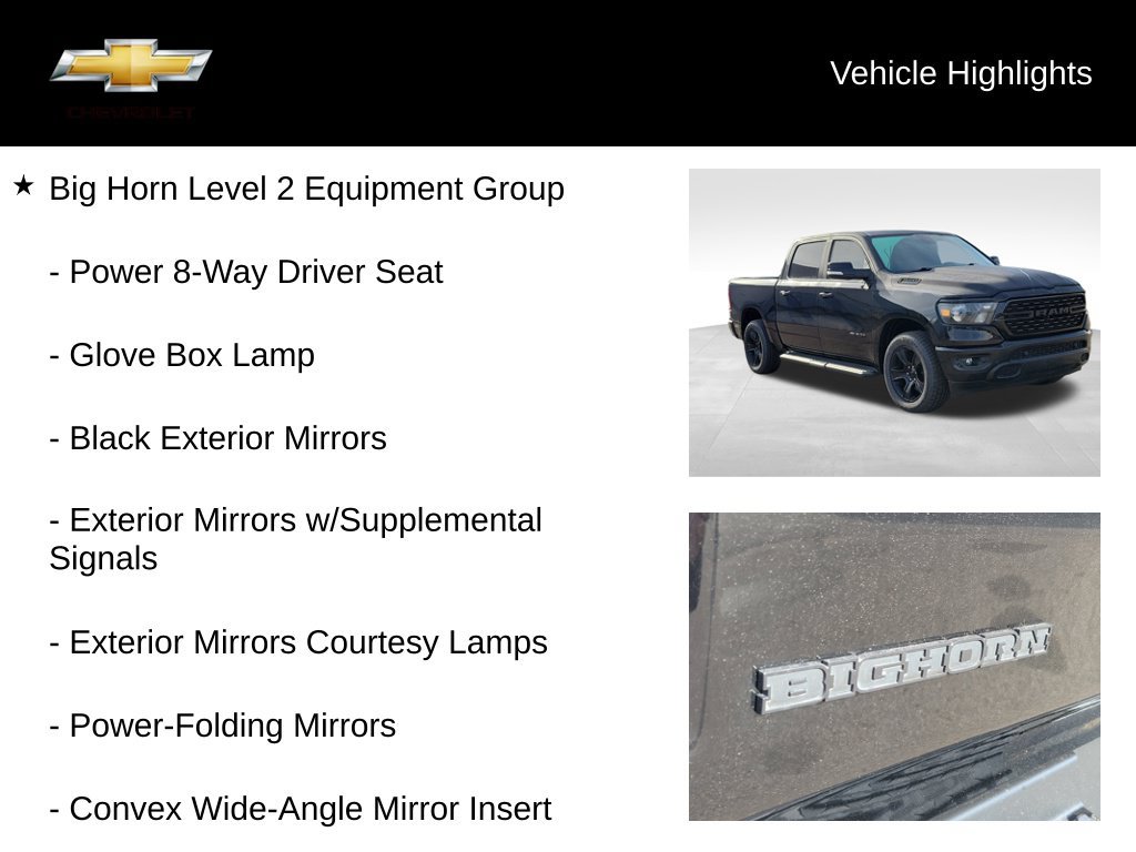 Used 2022 RAM 1500 Big Horn AWD/4WD image 20