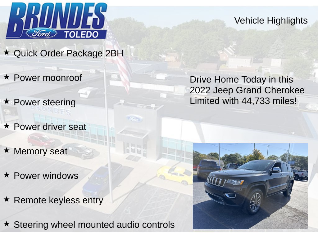 Used 2022 Jeep Grand Cherokee Limited AWD/4WD image 5