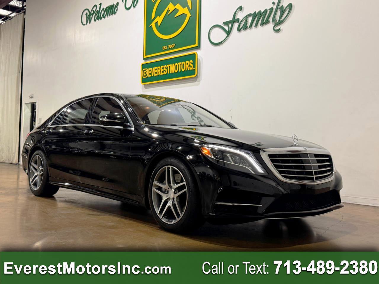 Used 2015 Mercedes-Benz S 550 4MATIC Sedan
