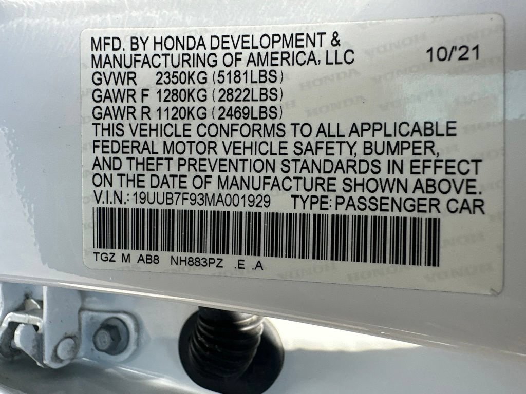 Used 2021 Acura TLX Type S AWD/4WD image 18