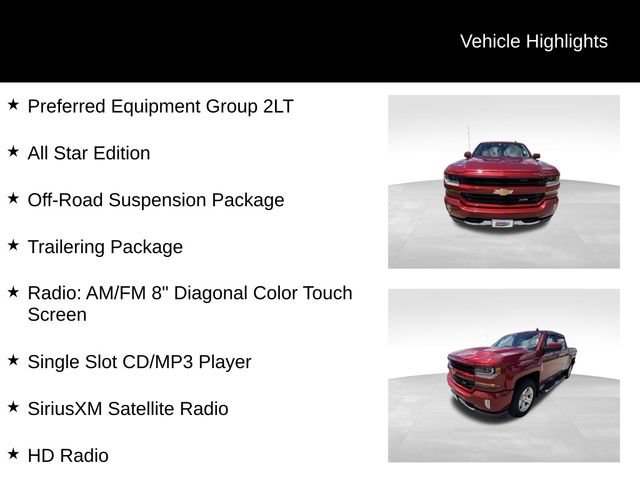 Certified 2018 Chevrolet Silverado 1500 LT w/ All Star Edition AWD/4WD image 11