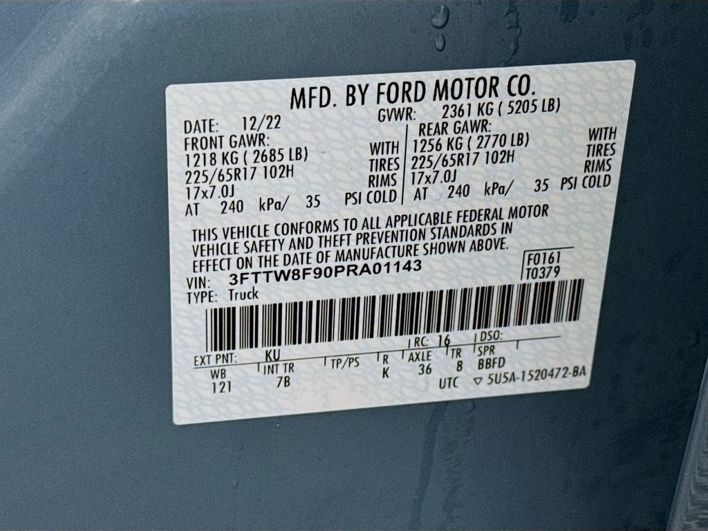 Used 2023 Ford Maverick XLT w/ Equipment Group 300A Standard image 30