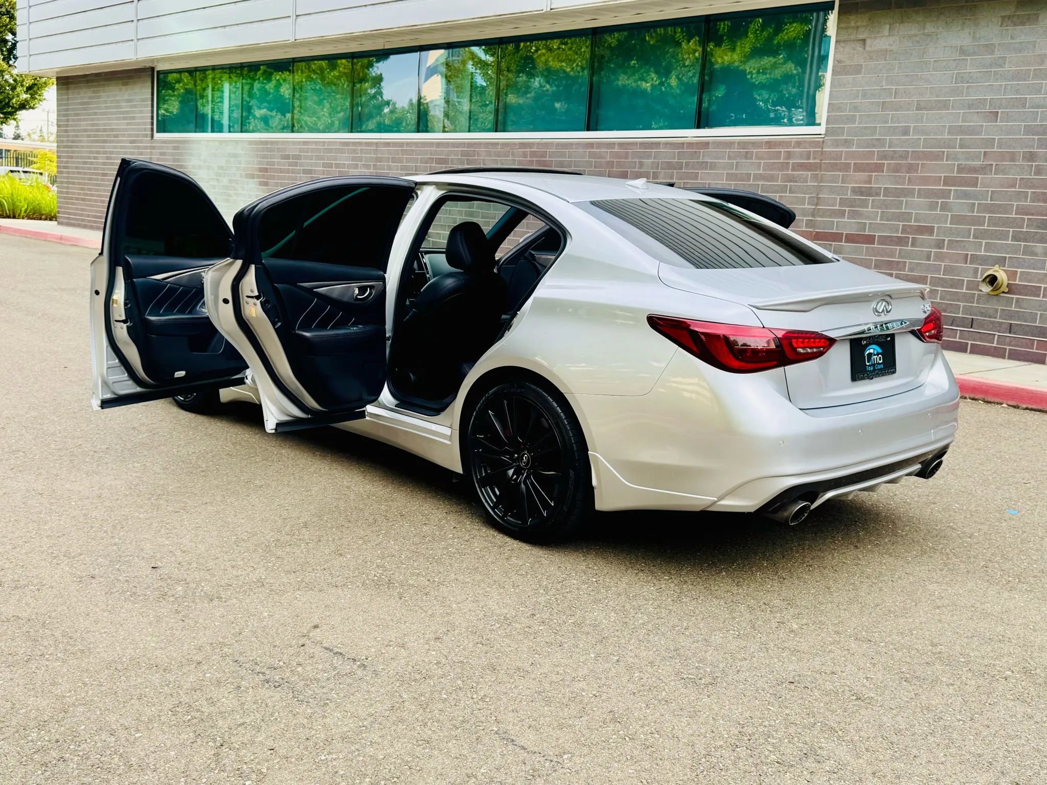 Used 2019 INFINITI Q50 Red Sport 400 RWD image 28