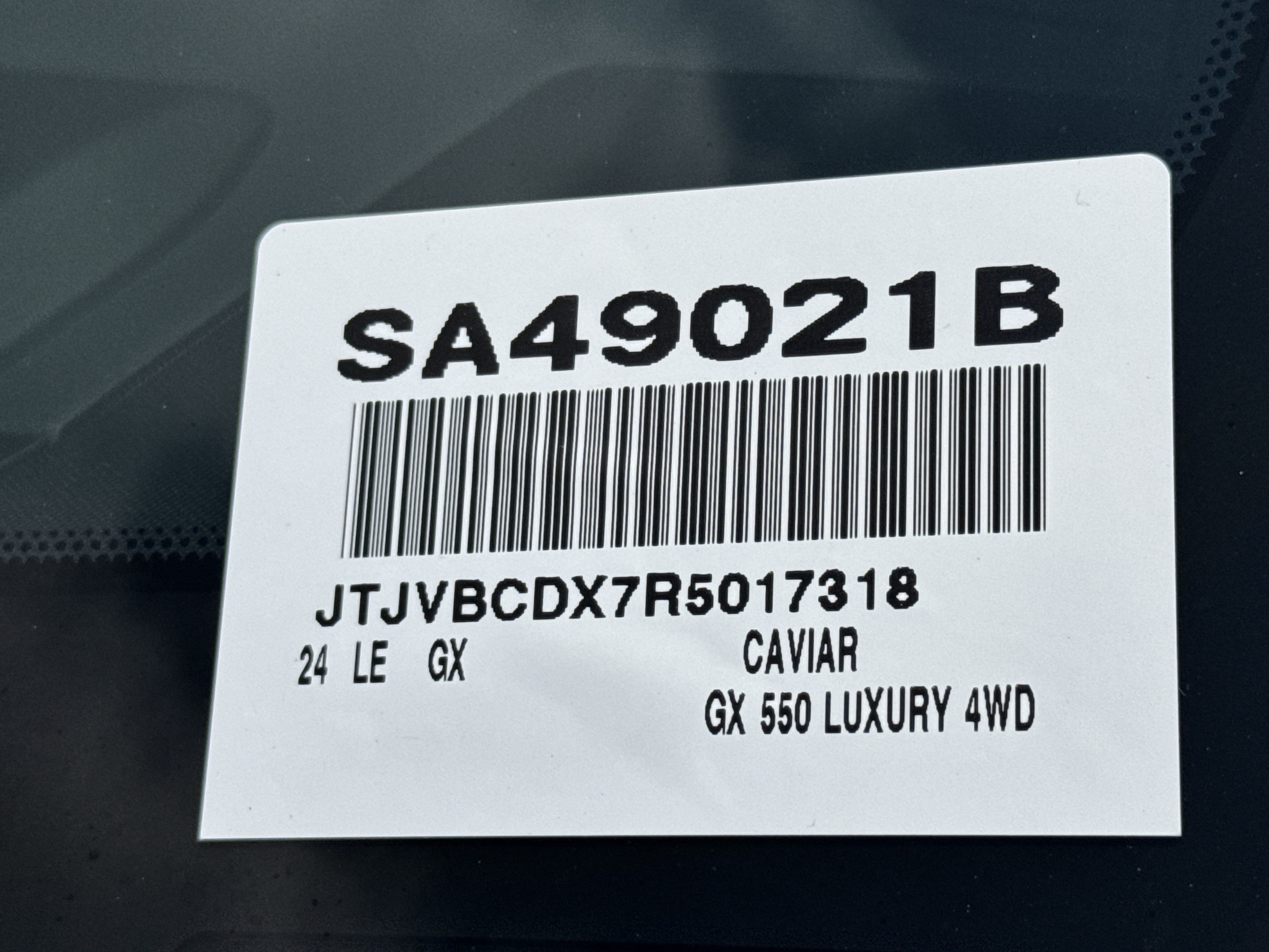 Used 2024 Lexus GX 550 w/ Accessory Package (Z1) AWD/4WD image 39