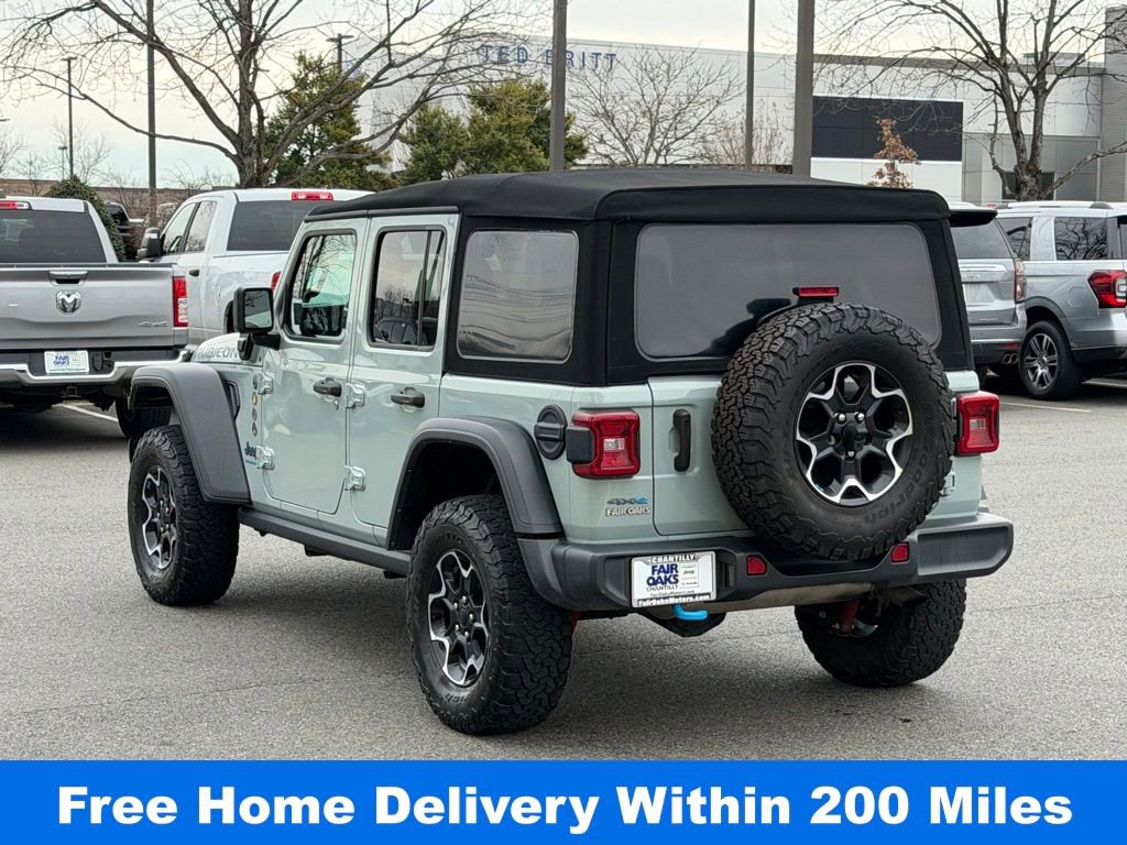 Used 2023 Jeep Wrangler Unlimited Rubicon 4xe image 8