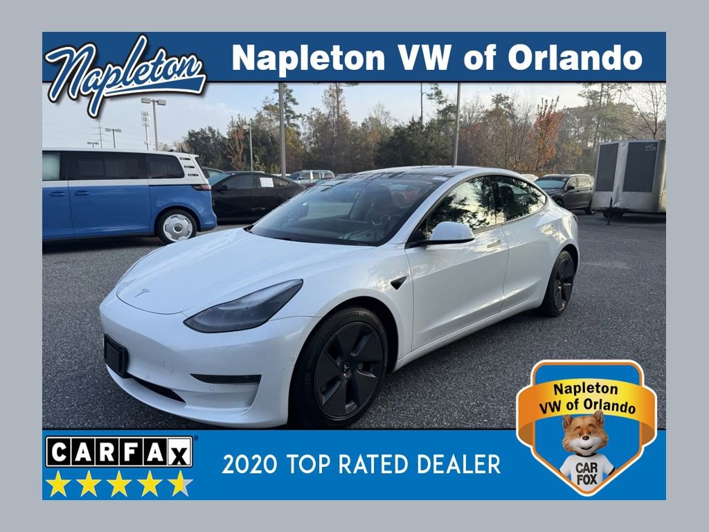 Used 2021 Tesla Model 3 Standard Range Plus