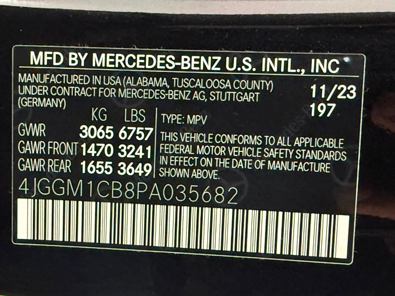 Used 2023 Mercedes-Benz EQE 350+ 4MATIC SUV image 24