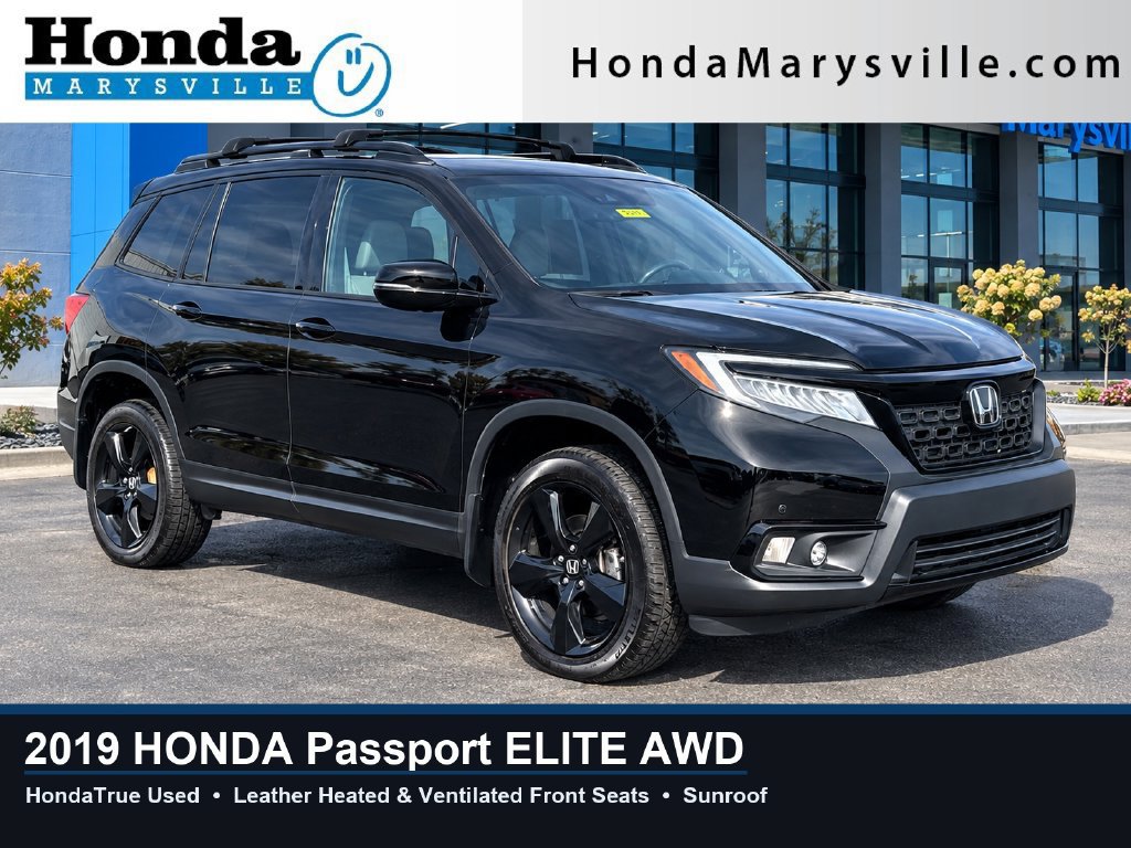 Certified 2019 Honda Passport Elite