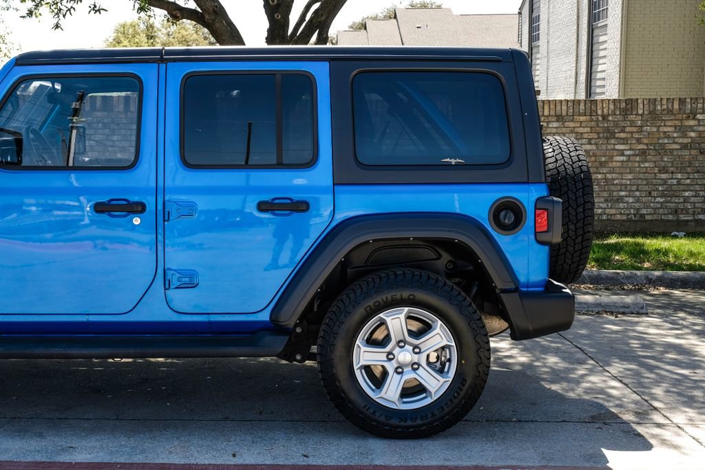 Used 2022 Jeep Wrangler Unlimited Sport image 22
