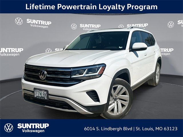 Used 2021 Volkswagen Atlas SEL w/ MDO Package (Bench Seat)