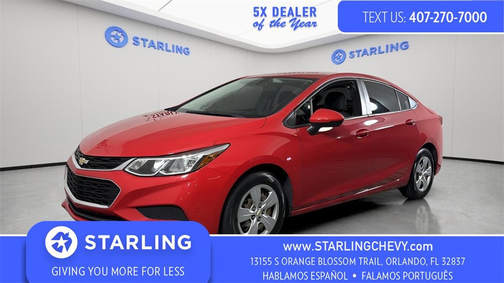 Used 2018 Chevrolet Cruze LS