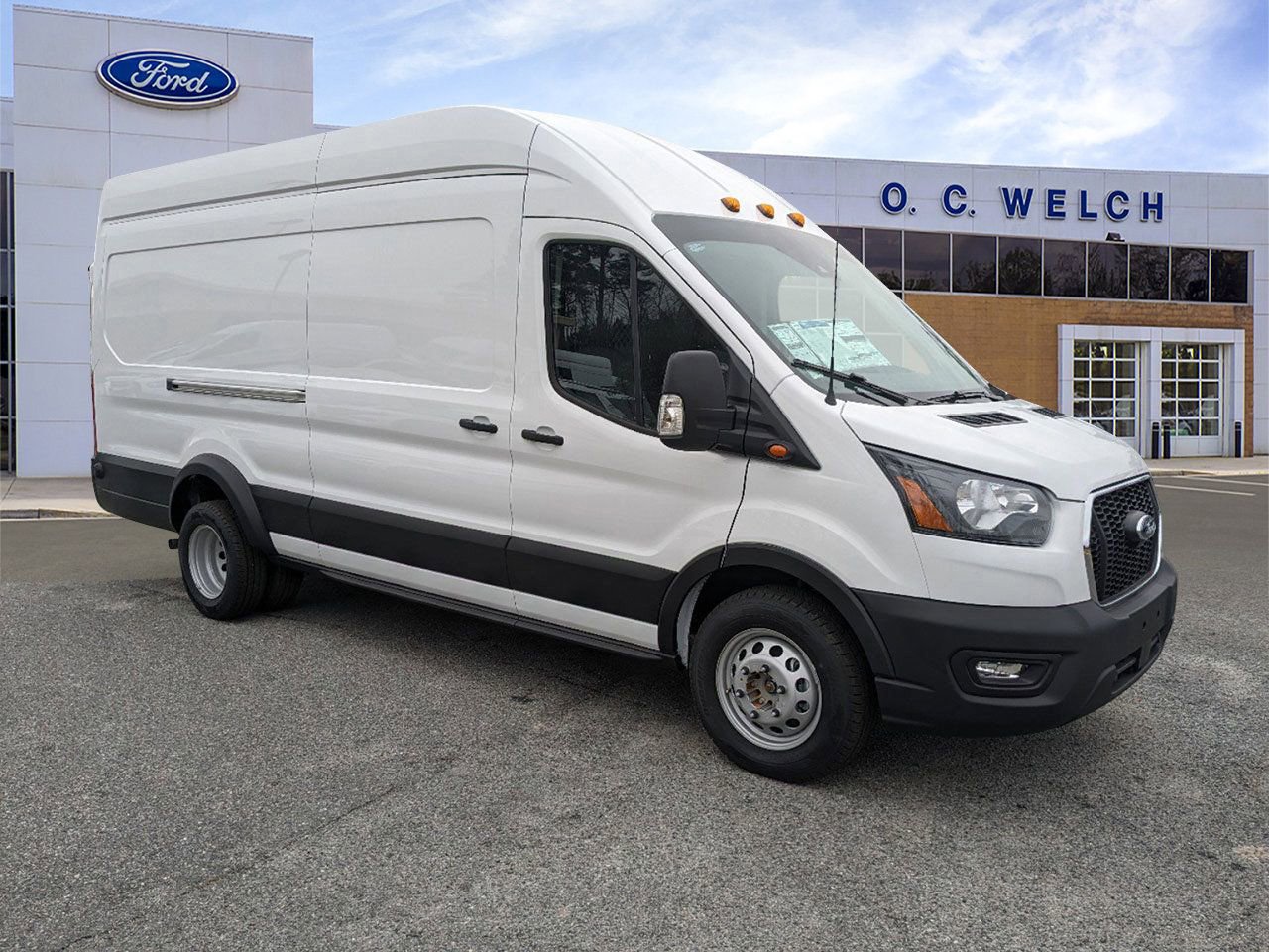 New 2024 Ford Transit 350 148 High Roof DRW AWD w/ Exterior Upgrade Package