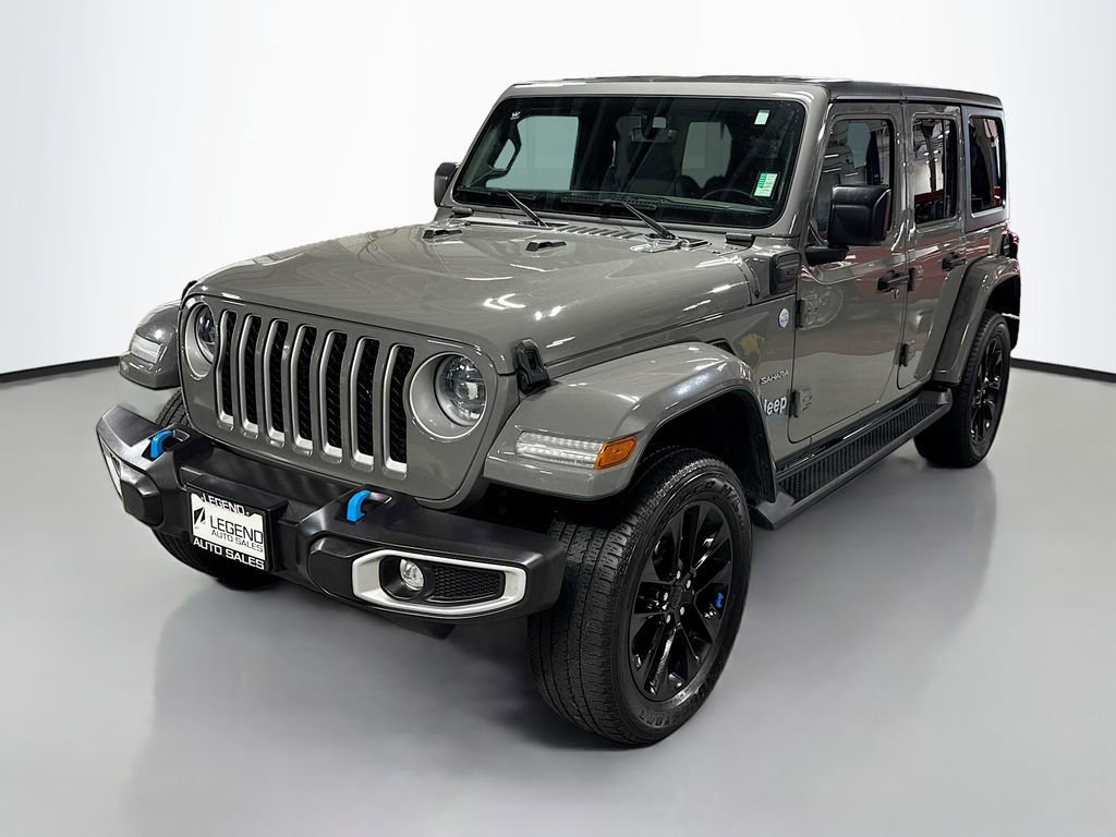 Used 2023 Jeep Wrangler Unlimited Sahara w/ Cold Weather Group AWD/4WD image 1