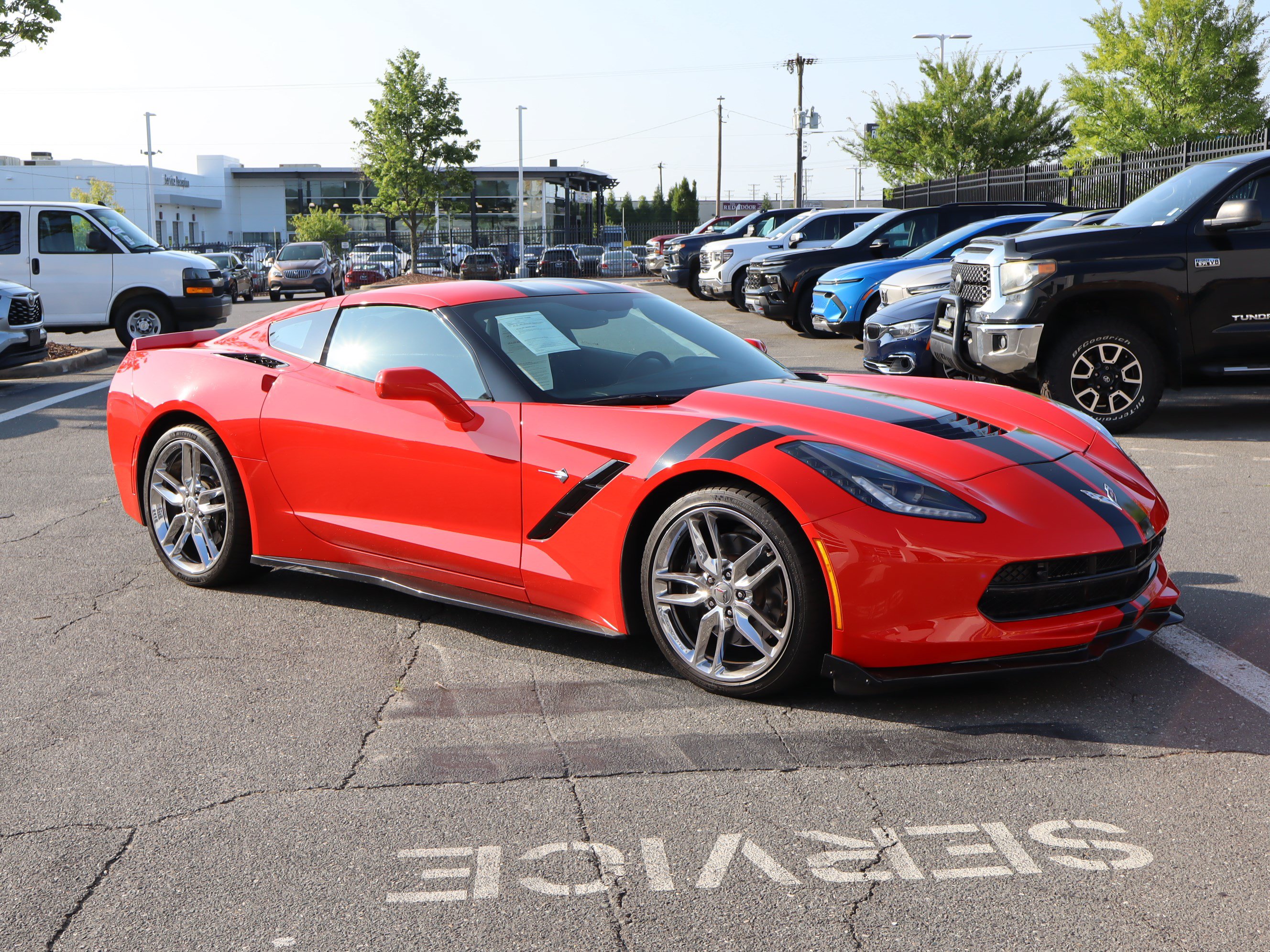 Used 2017 Chevrolet Corvette Stingray Coupe RWD image 2