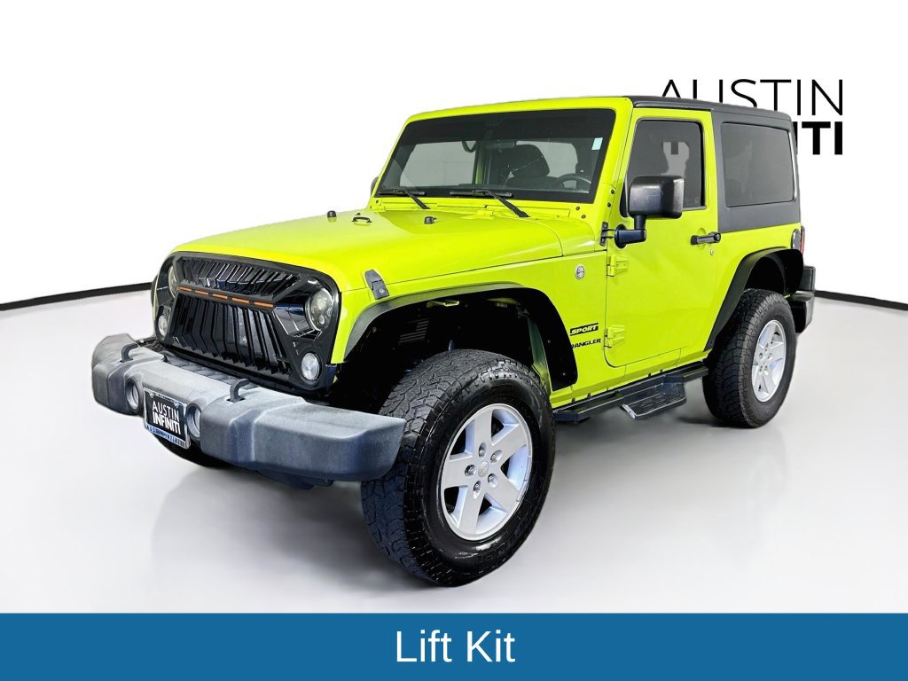 Used 2017 Jeep Wrangler Sport w/ Quick Order Package 24S AWD/4WD image 3