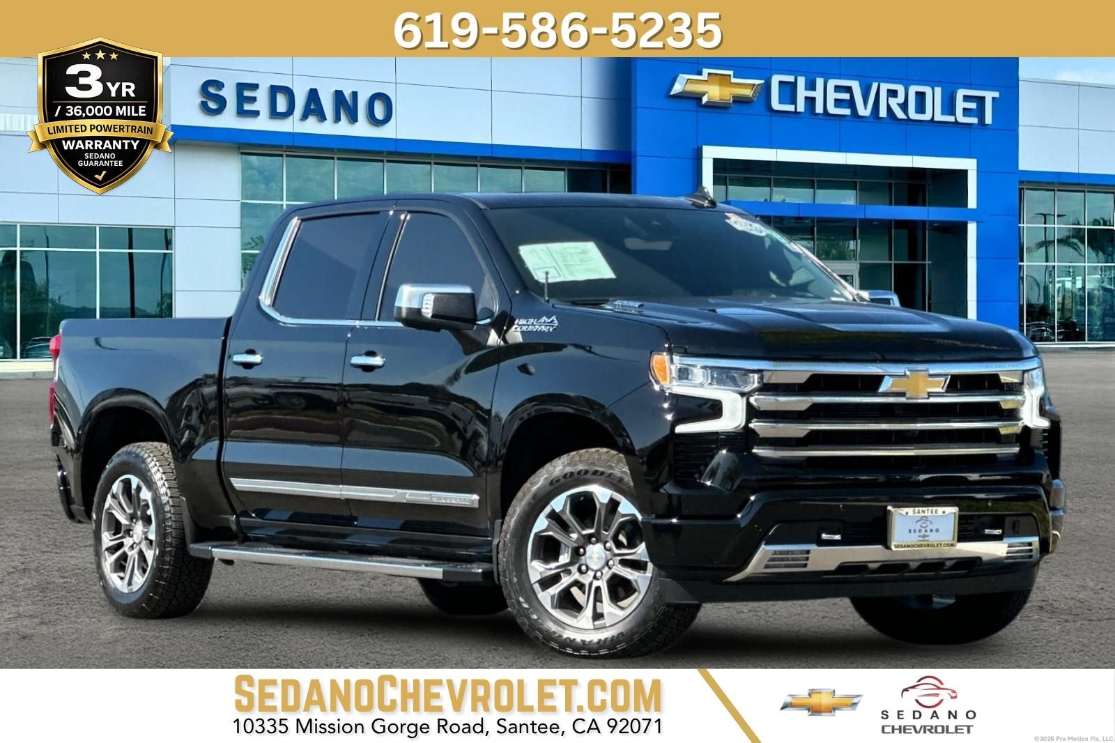 Used 2026 Chevrolet Silverado 1500 High Country w/ Technology Package