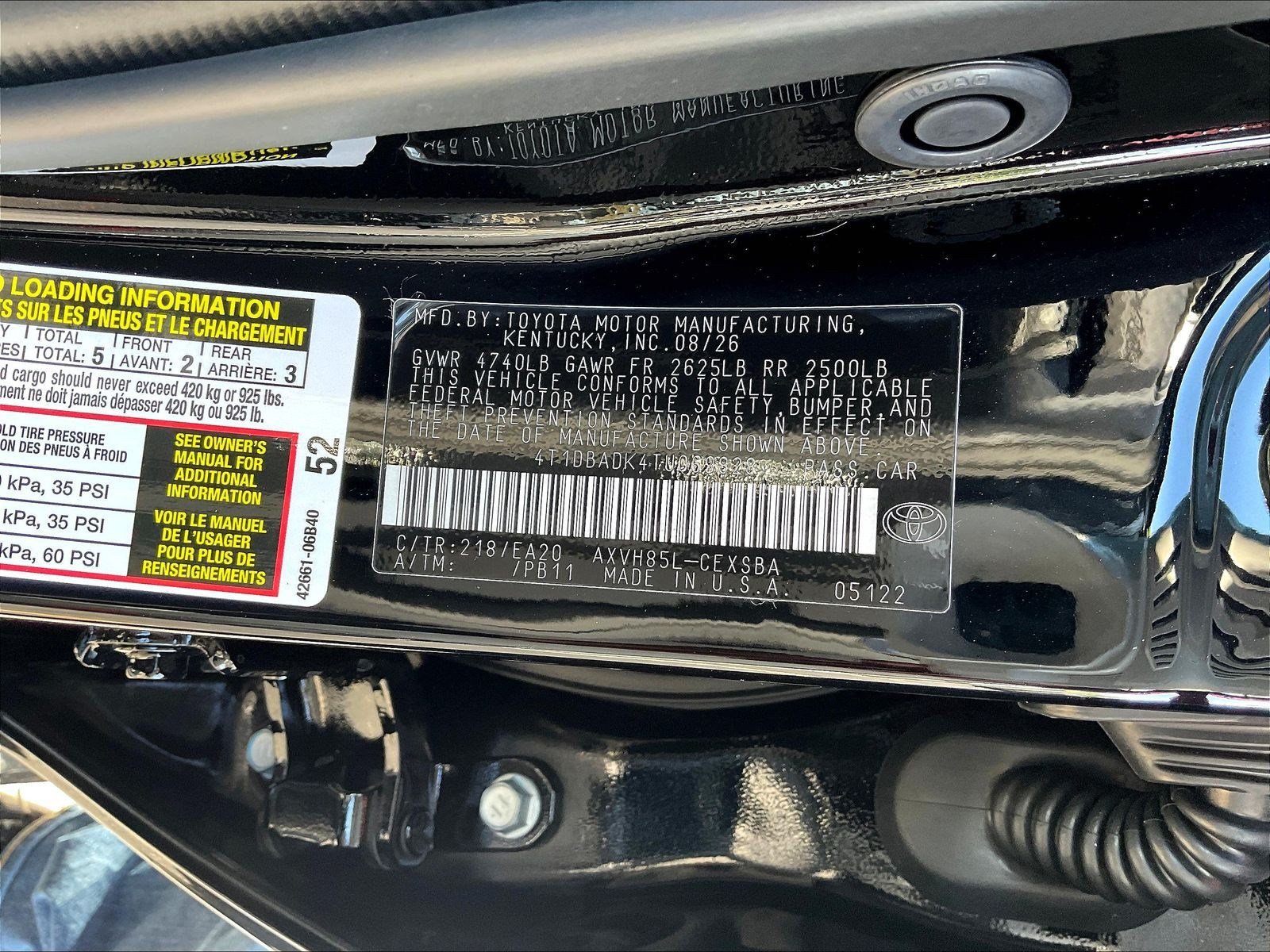 Used 2026 Toyota Camry SE AWD/4WD image 20