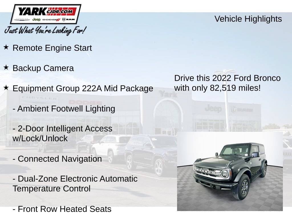 Used 2022 Ford Bronco Big Bend AWD/4WD image 8