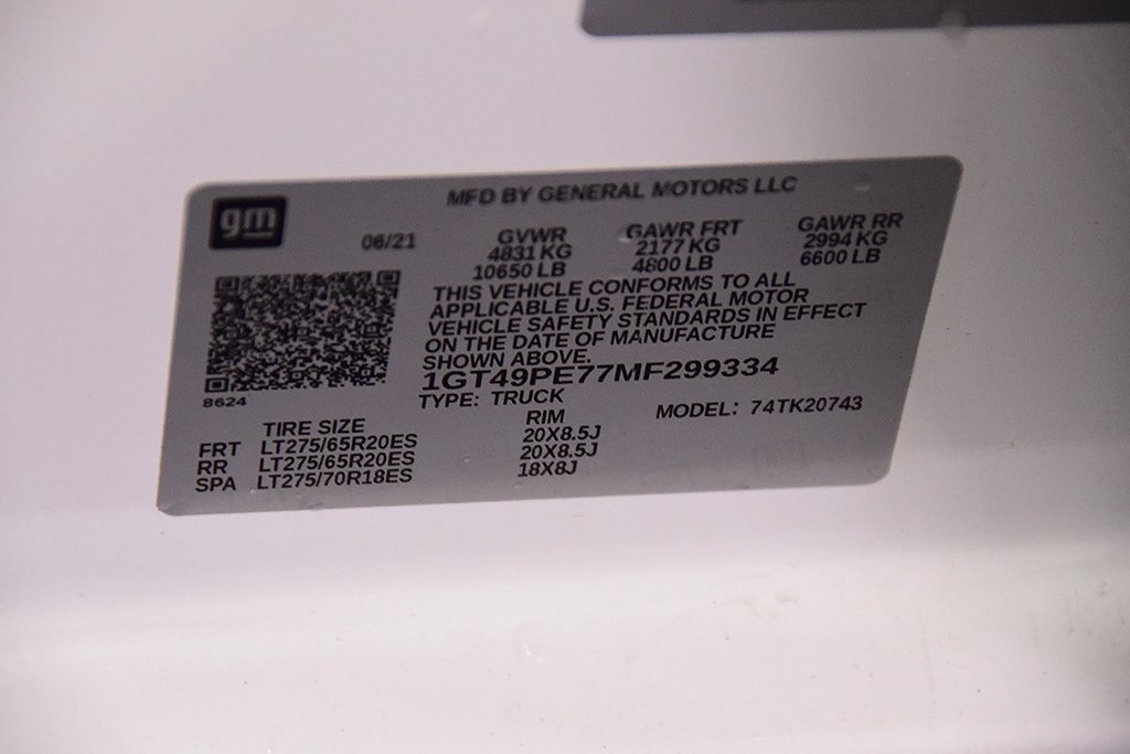 Used 2021 GMC Sierra 2500 AT4 image 17