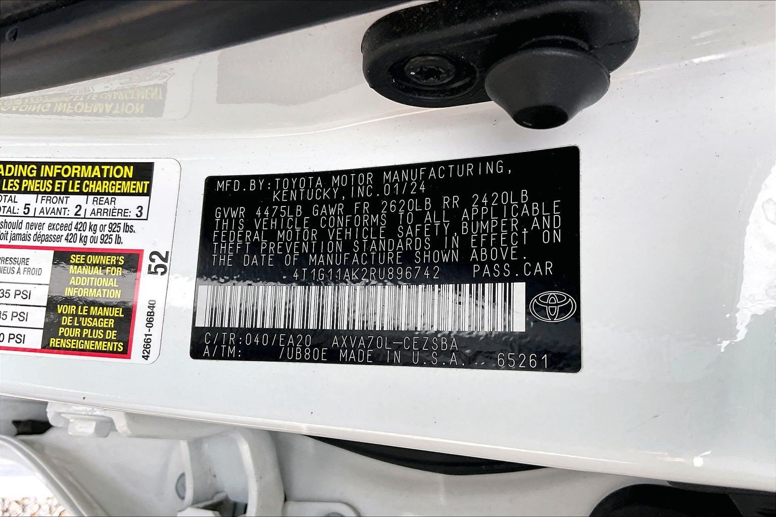 Used 2024 Toyota Camry SE FWD image 36