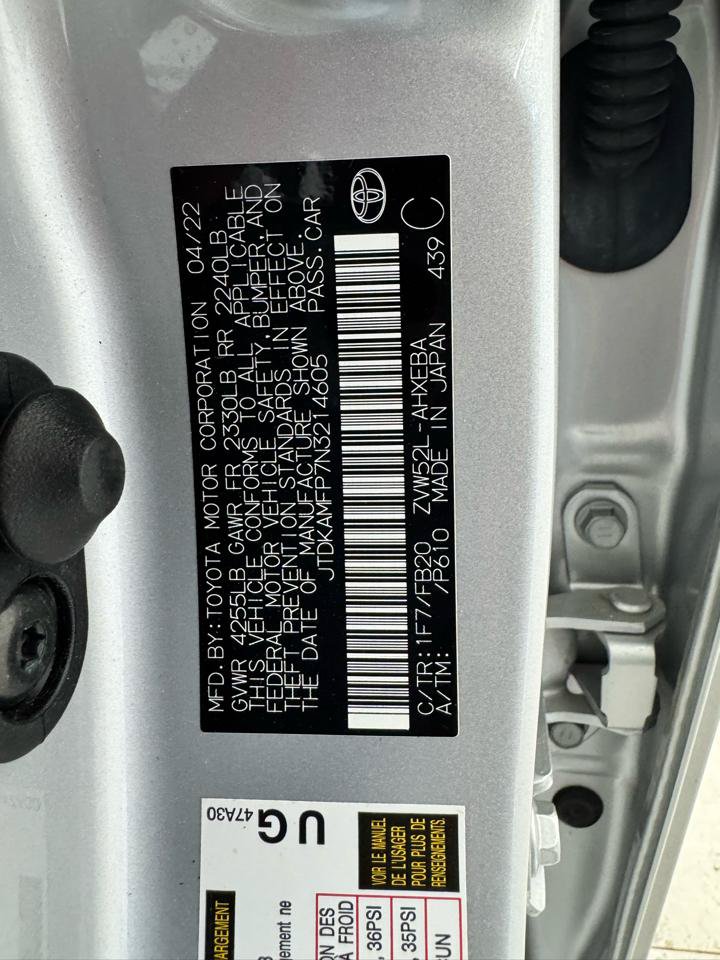 Used 2022 Toyota Prius Prime LE FWD image 42