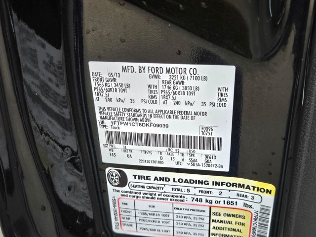 Used 2013 Ford F150 XLT w/ Luxury Equipment Group RWD image 16