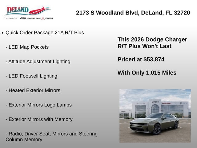 New 2026 Dodge Charger R/T AWD/4WD image 23