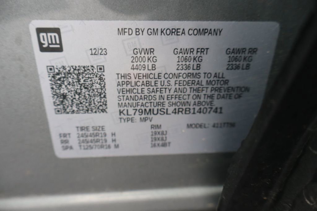 Used 2024 Chevrolet TrailBlazer RS AWD/4WD image 4