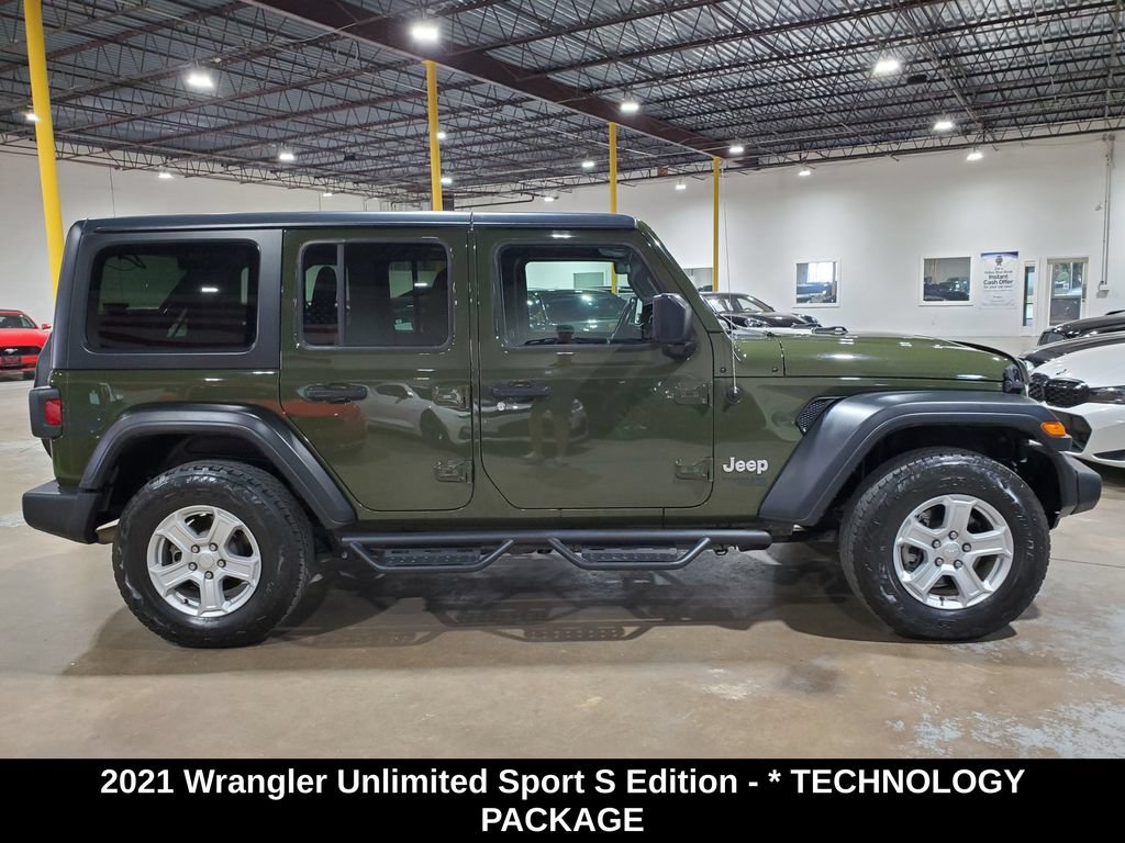 Used 2021 Jeep Wrangler Unlimited Sport AWD/4WD image 5